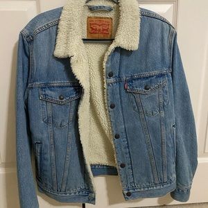 Levi Sherpa Denim Jacket